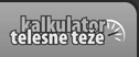 kalkulator telesne teže